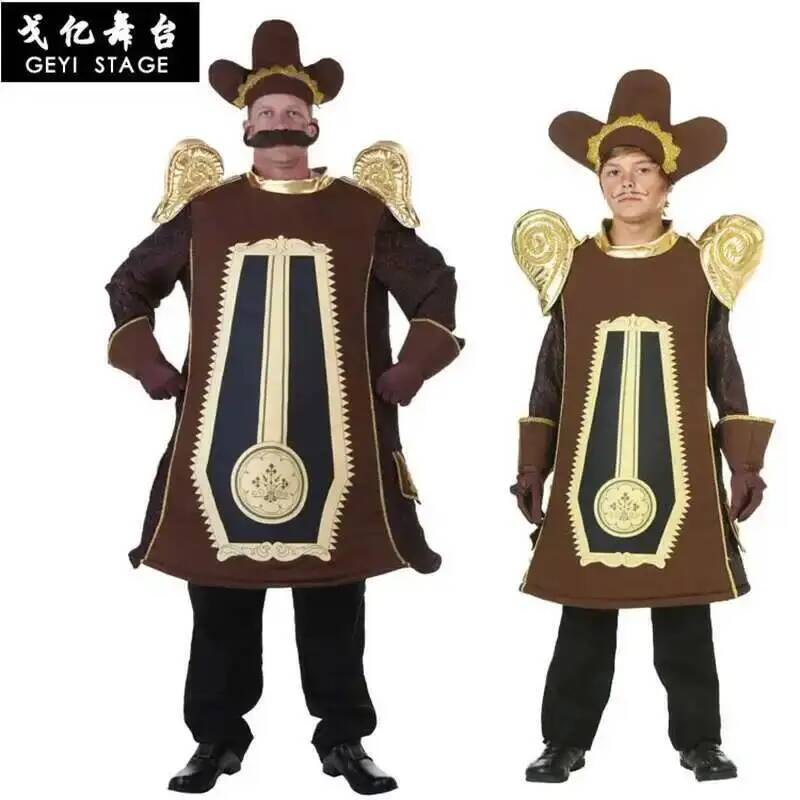 Anime Cosplay Jumpsuit - ชุดคอสเพลย์เวที นาฬิกา ชุดการแสดง Beauty and the