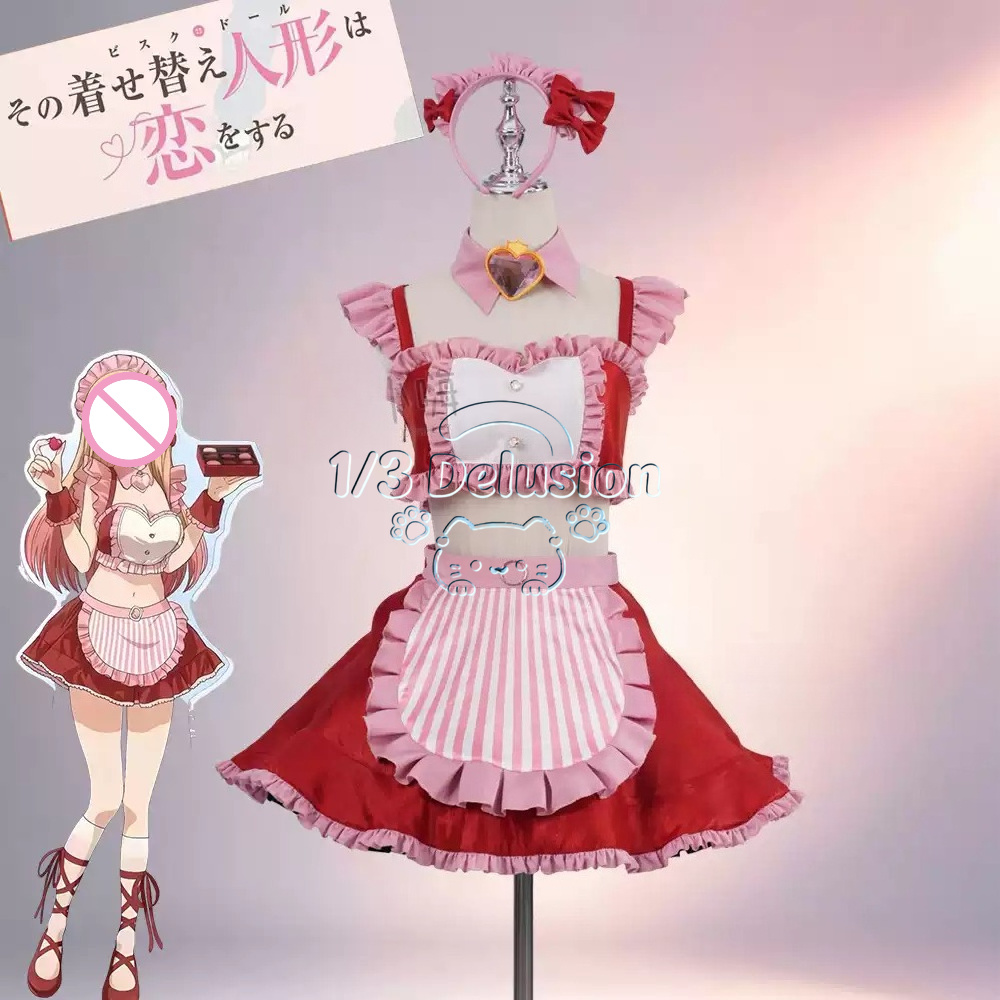 Kitagawa Anime Cosplay - ชุดคอสเพลย์เมดช็อกโกแลต มาริน คิตากาวะ จาก My Dress-Up