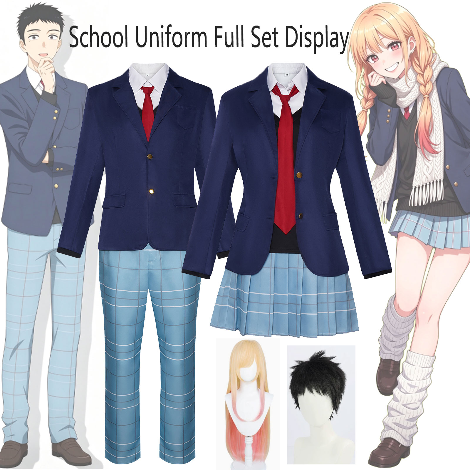 ชุดคอสเพลย์ My Dress-Up Darlin - Anime Cosplay Couple บทวิจารณ์และราคา