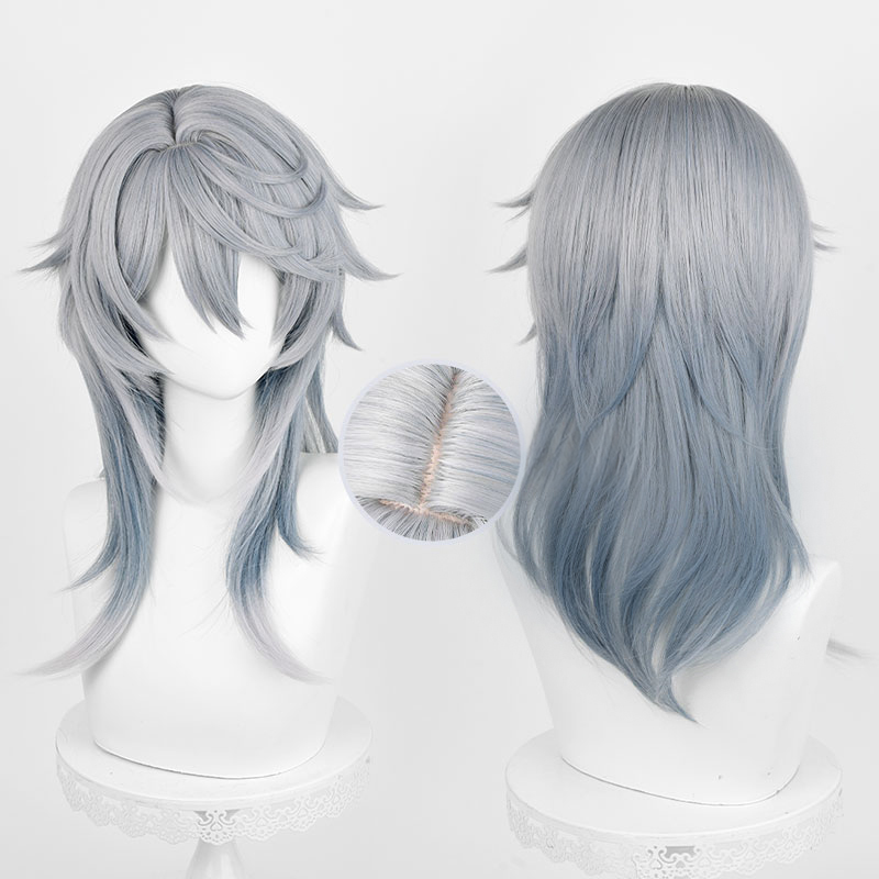 HSR วันอาทิตย์คอสเพลย์วิกผม 52 - Anime Cosplay Blue Hair บทวิจารณ์และราคา