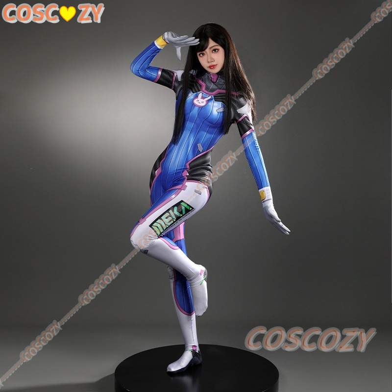 ชุดคอสเพลย์ D.Va สำหรับผู้หญิง - Anime Cosplay Ladies บทวิจารณ์และราคา