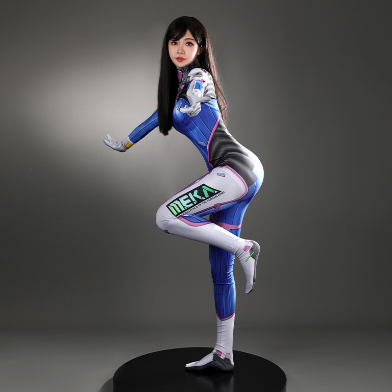 ชุดคอสเพลย์ D.Va สำหรับผู้หญิง - Anime Cosplay Ladies บทวิจารณ์และราคา