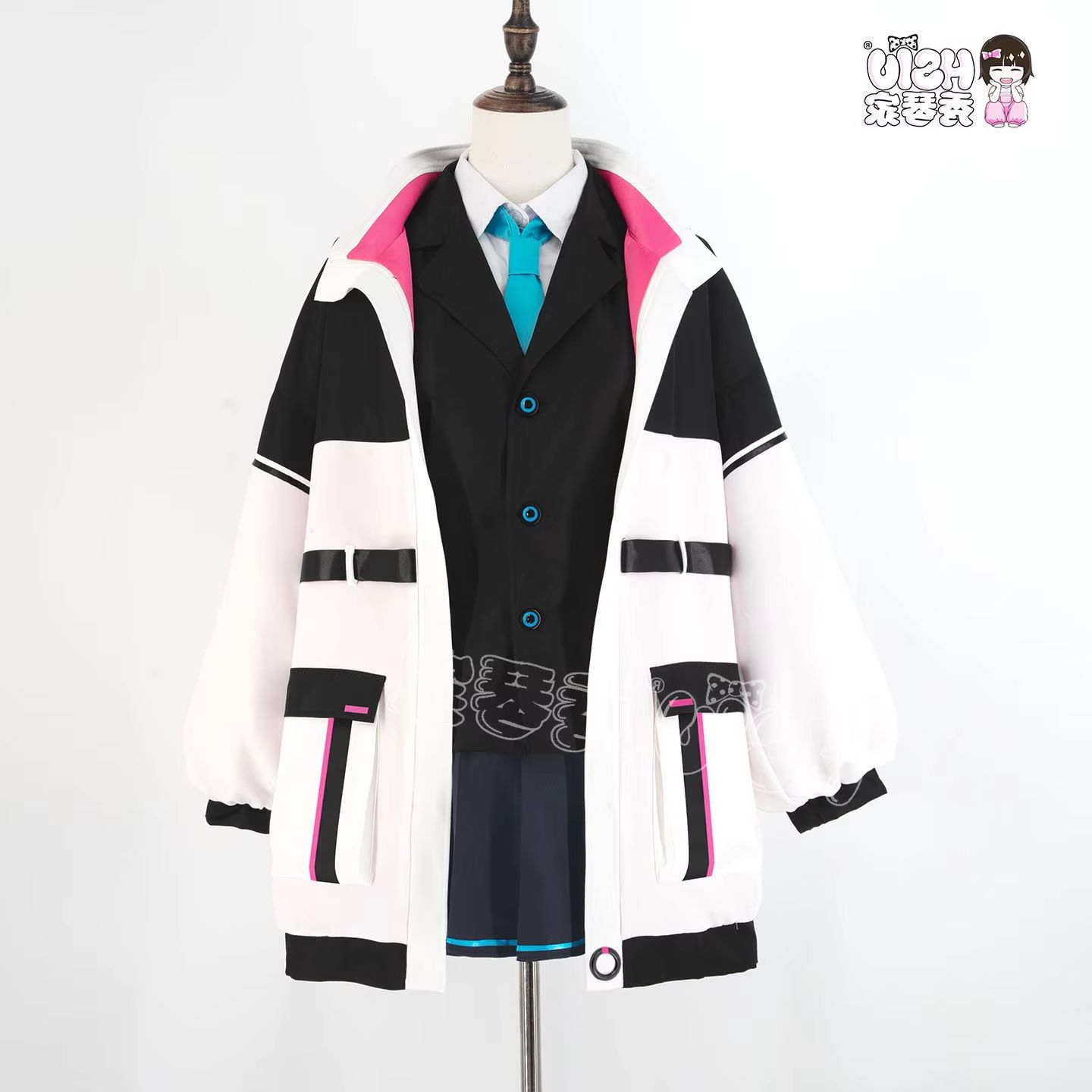 บลูอาร์ไคฟ์ ไคคอสเพลย์ชุดวิกผม - Anime Cosplay Blue Hair บทวิจารณ์และราคา
