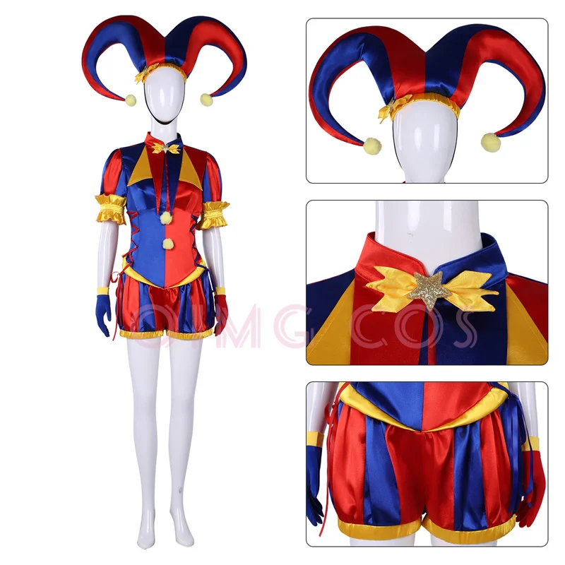 ชุดคอสเพลย์ปอมนีจากดิจิทัลเซอร - Anime Cosplay Jumpsuit บทวิจารณ์และราคา